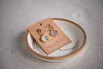 Moonlit Gold-Plated Chunky Geo Earrings