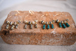 Vega Turquoise Daydreamer Boho Hoop Earrings