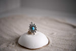 Turquoise Daisy Ring