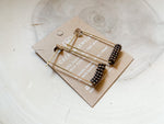 Eventide Geometric Rectangle Earrings