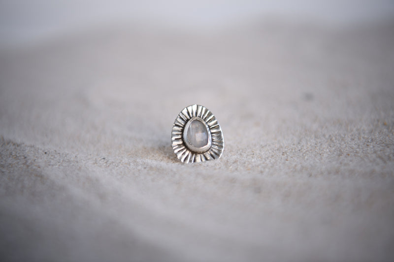 Love By the Sun Moonstone Ring