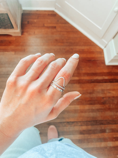 Fleetwood Silver Stacking Ring