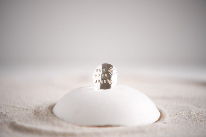"Own Your Journey" Statement Ring